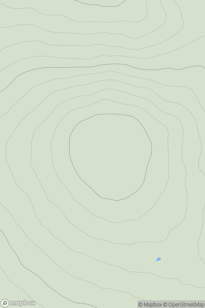 Thumbnail image for Carn na Saobhaidhe [Glen Albyn and the Monadh Liath] [NH598144] showing contour plot for surrounding peak